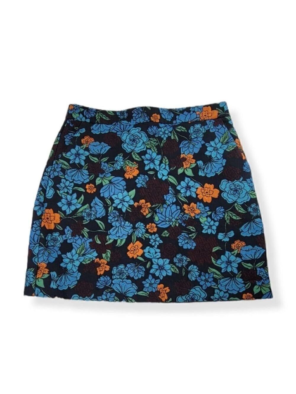 Loft Floral Skirt Size 6